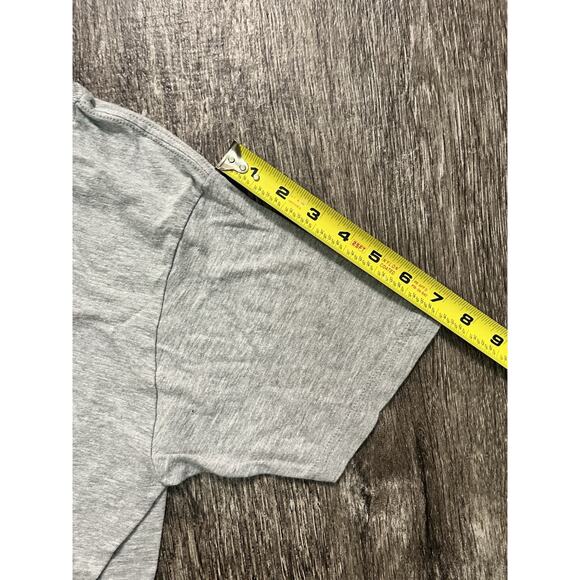 Disney Mickey Mouse Baseball Graphic Tee Gray Short Sleeve Adult XL - Picture 5 of 6